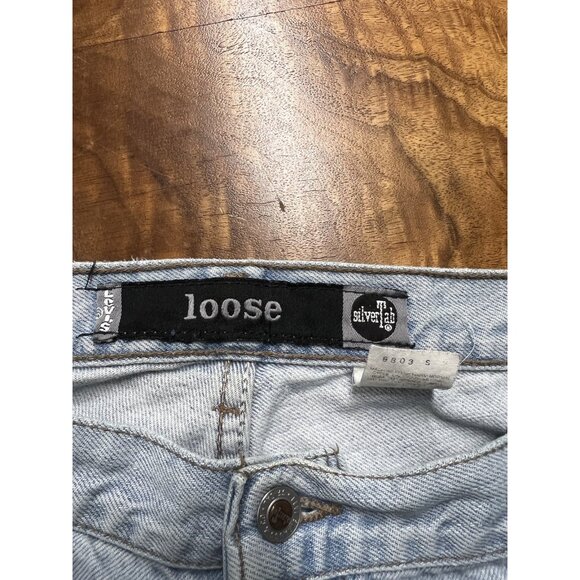 Vintage 90s Levi’s Silvertab Jeans Mens 38x34 Loose Fit Skater Baggy Denim USA - Picture 7 of 11